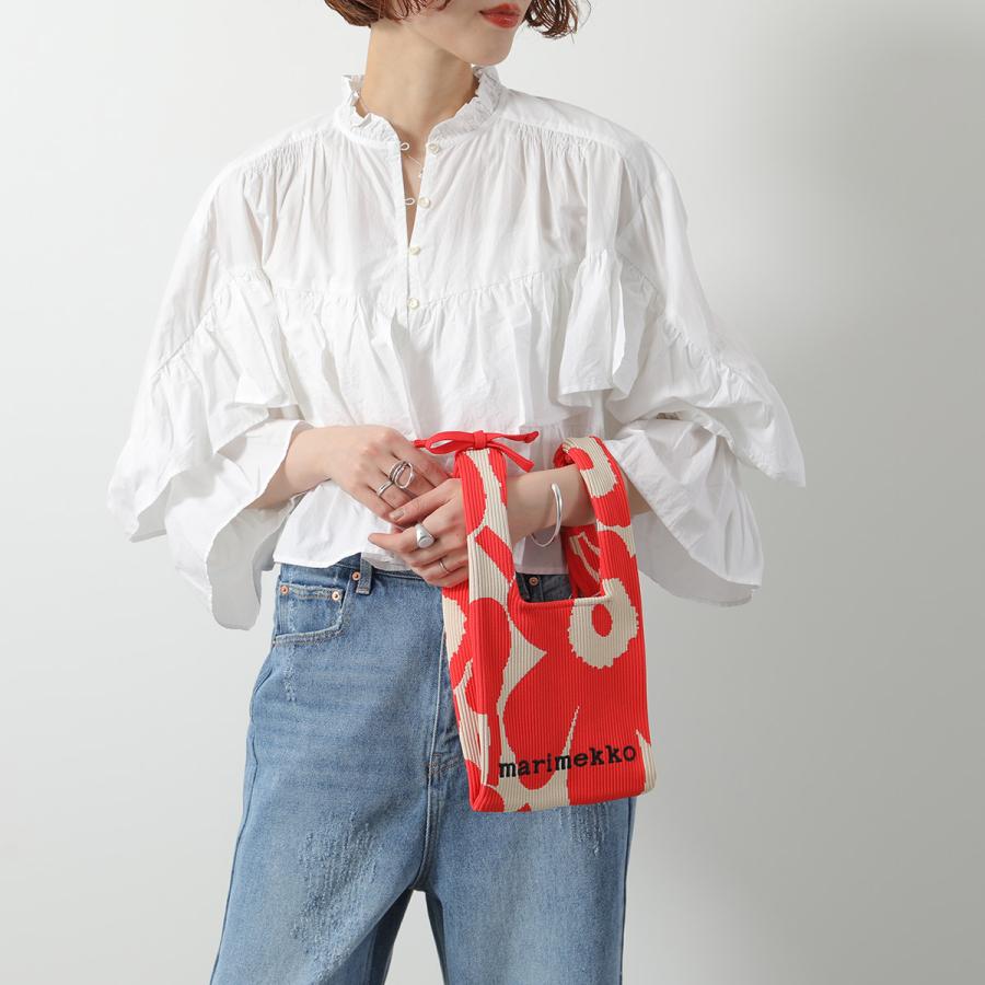 marimekko（マリメッコ） ハンドバッグ Knitted Mini Tote Unikko