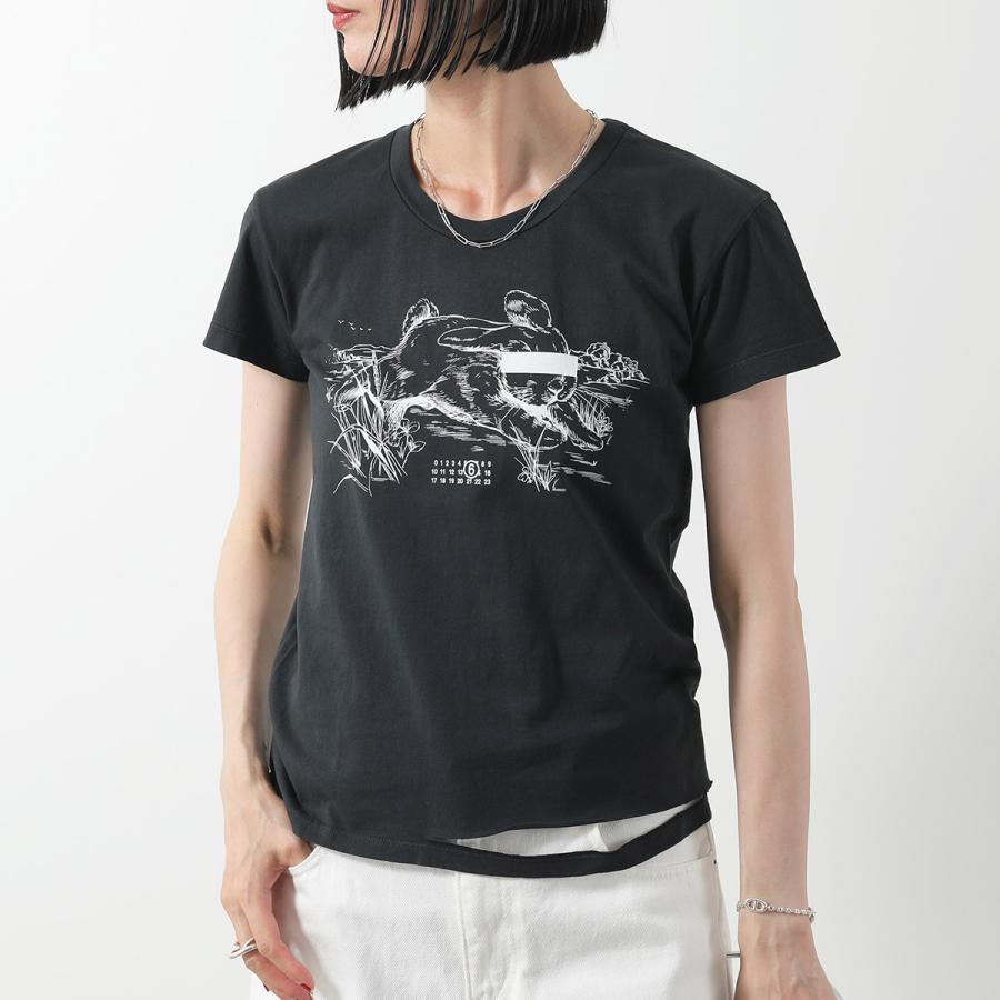 メゾンマルジェラ　半袖Tシャツ MM6 エムエムシックス メゾンマルジェラ Tシャツ S62GD0199 M20108