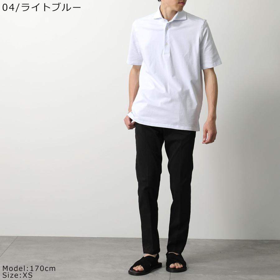 GIANNETTO（ジャンネット） ポロシャツ VENICE メンズ 半袖 鹿の子 