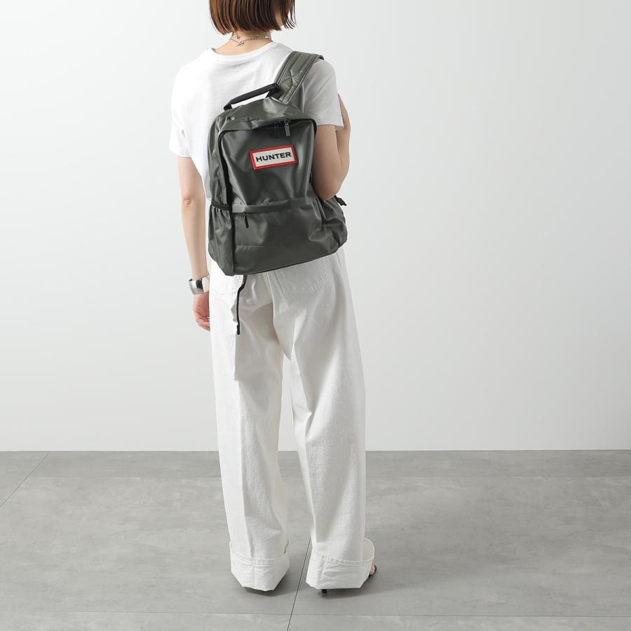 HUNTER ハンター バックパック オリジナル ナイロン スモール UBB5028KBM レディース ナイロン リュック バッグ ロゴ ラバーパッチ 鞄 カラー2色_8