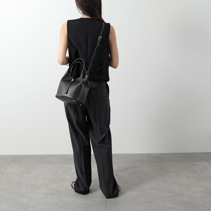 まき〈美品〉ヴィオラロード ハンドバッグ ブラック UNITED VIOLAd'ORO（ヴィオラドーロ） ハンドバッグ TRERO トレロ V-1573