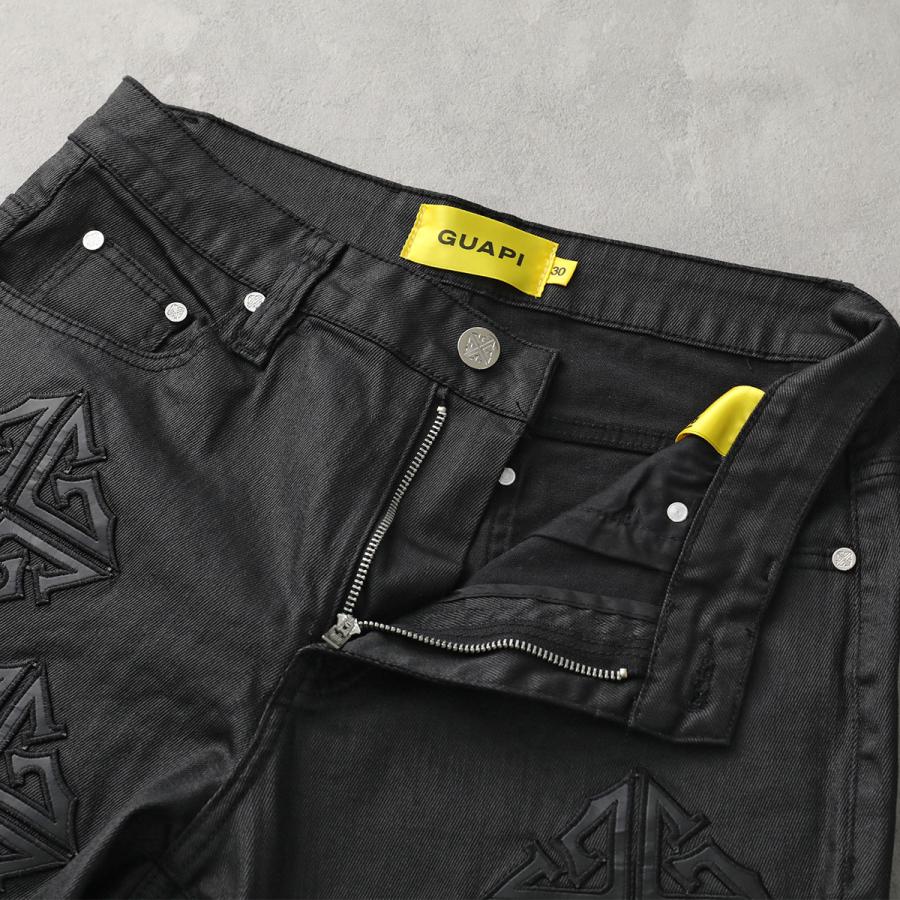 GUAPI グアピ ジーンズ Obsidian Black Icon Flared Denim GUAPI グアピ ジーンズ Obsidian Black Icon Flared Denim