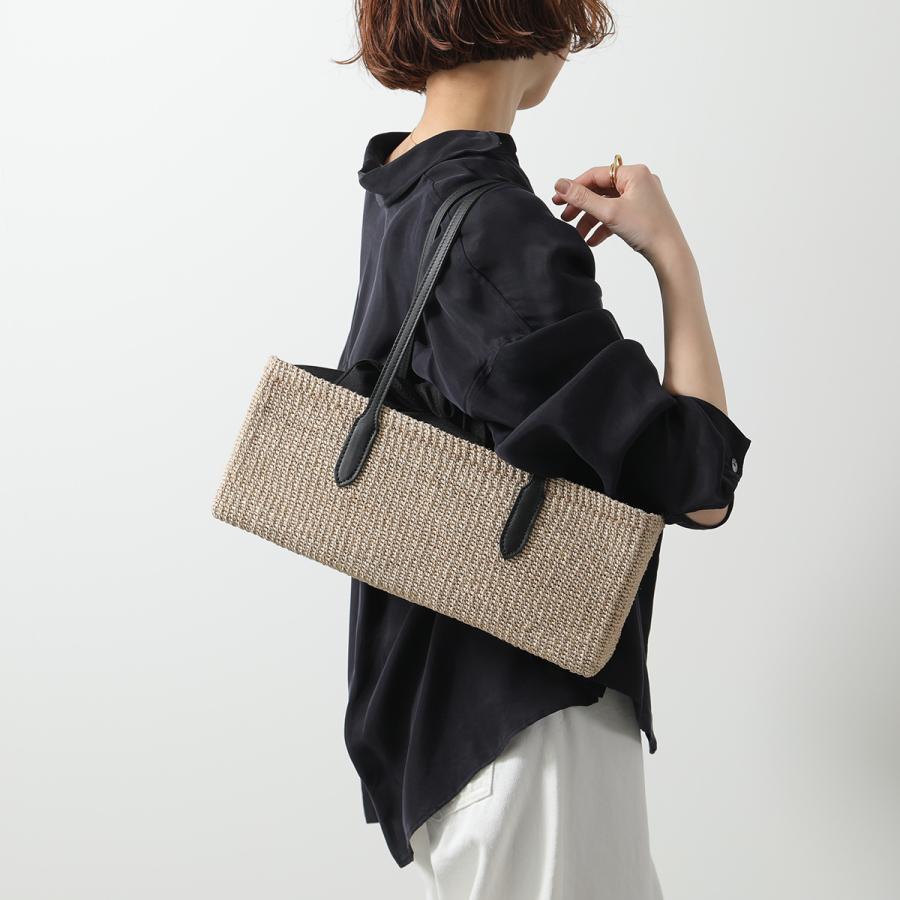 BAGMATI バグマティ かごバッグ BBK25-SS10 レディース アバカ スクエア ワイド 横長 ショルダーバッグ 鞄_5