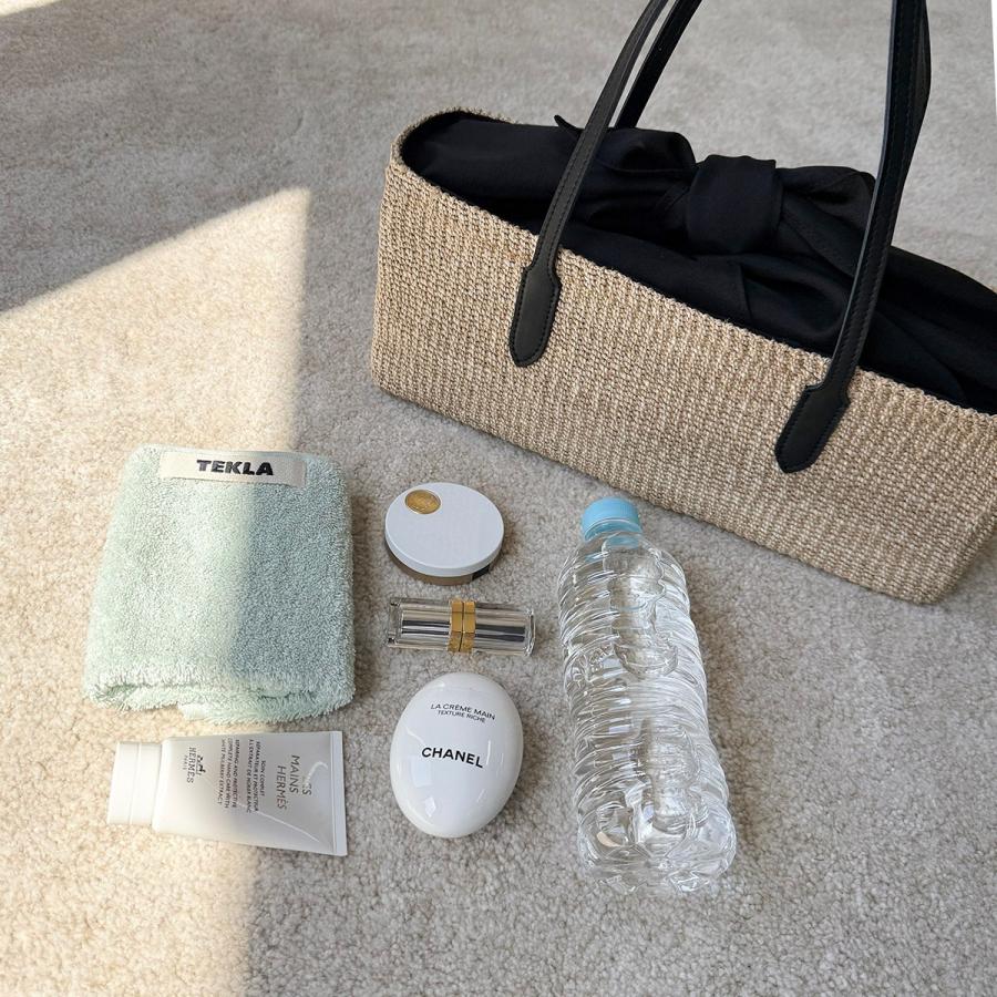 BAGMATI バグマティ かごバッグ BBK25-SS10 レディース アバカ スクエア ワイド 横長 ショルダーバッグ 鞄_10