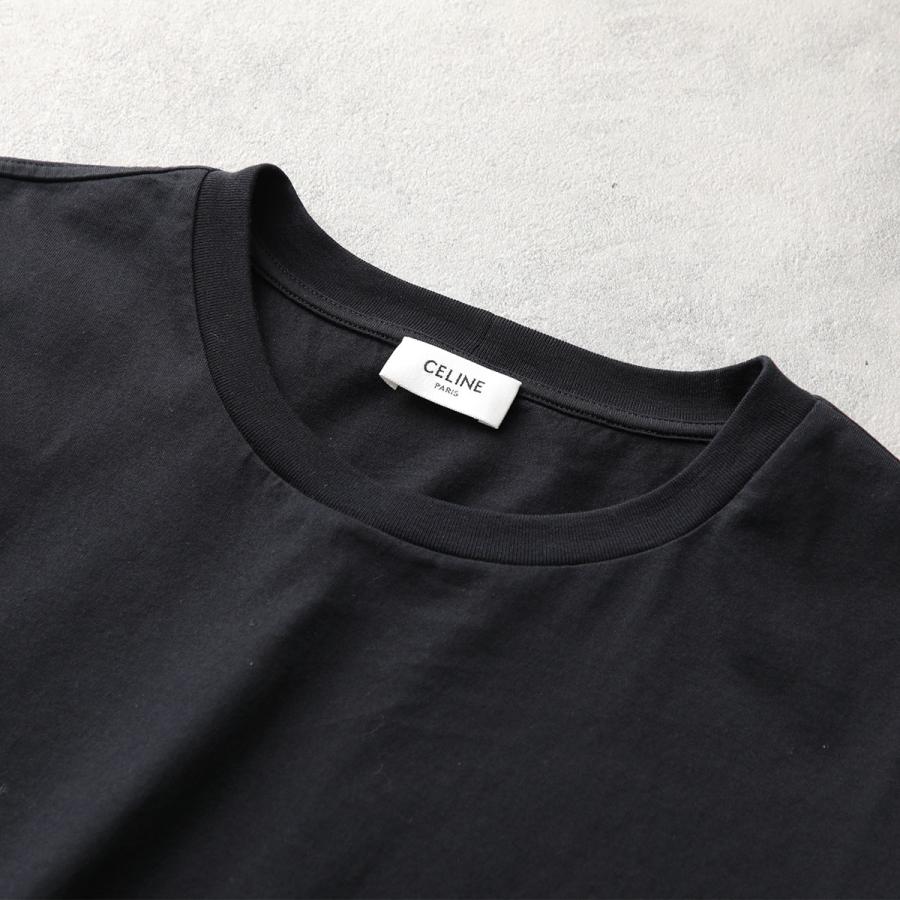 CELINE トリオンフ ミニロゴ Tシャツ 【2X04I671Q 38AW】 CELINE（セリーヌ） トリオンフ ミニロゴ Tシャツ/2X04I671Q 38AW