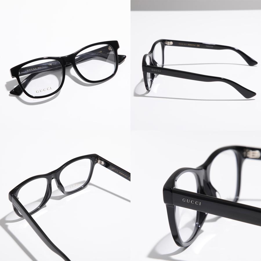 GUCCI（グッチ） メガネ GG0004OA メンズ ウェリントン型 アジアン