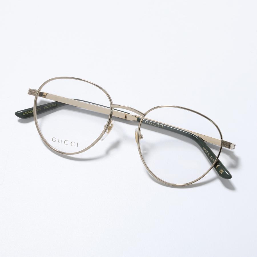 GUCCI（グッチ） メガネ GG0942O レディース ボストン型 メタル