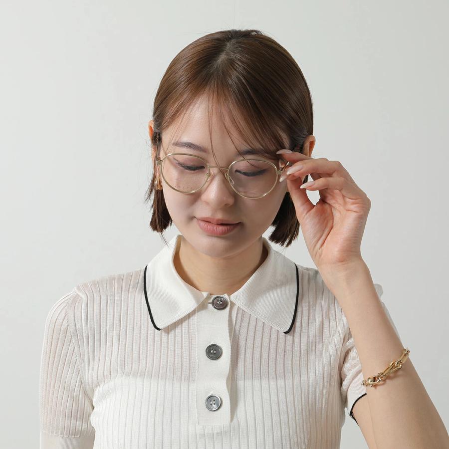 GUCCI（グッチ） メガネ GG0942O レディース ボストン型 メタル