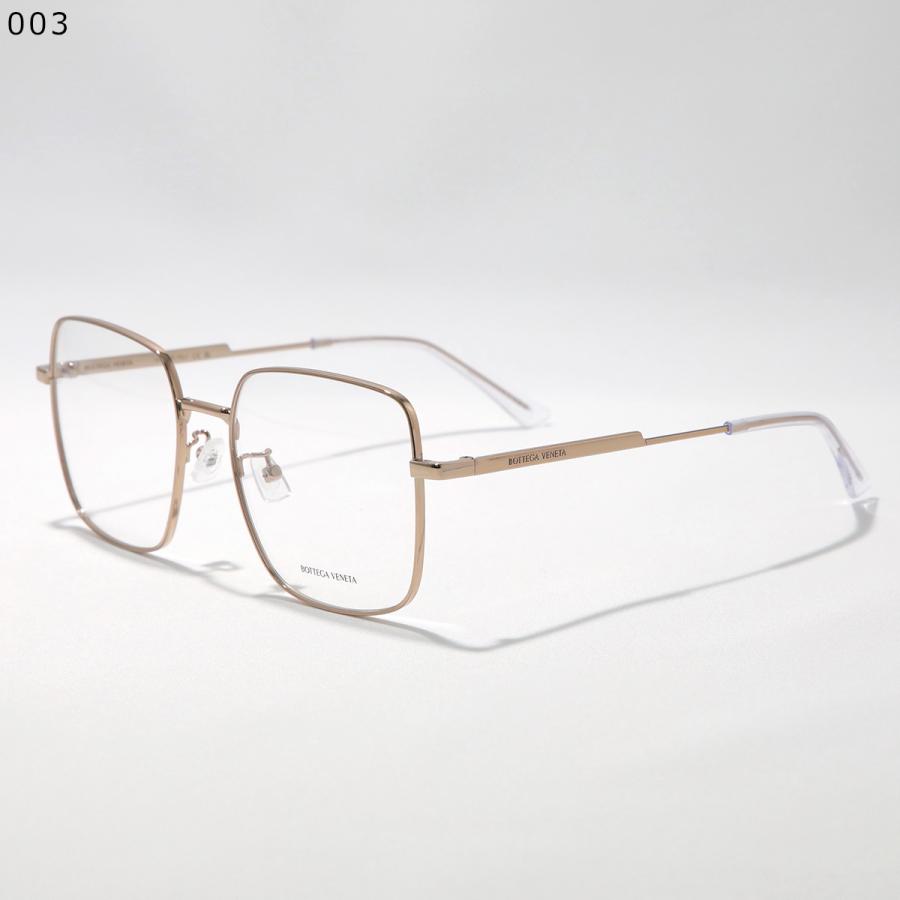 Bottega Veneta ブラックメタルメガネ BOTTEGA VENETA（ボッテガ・ヴェネタ） メガネ BV1110O レディース