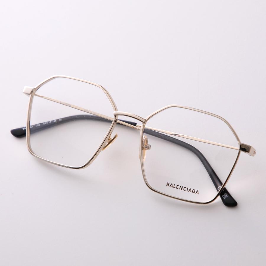 BALENCIAGA（バレンシアガ） メガネ BB0198O メンズ ポリゴン型 メタル
