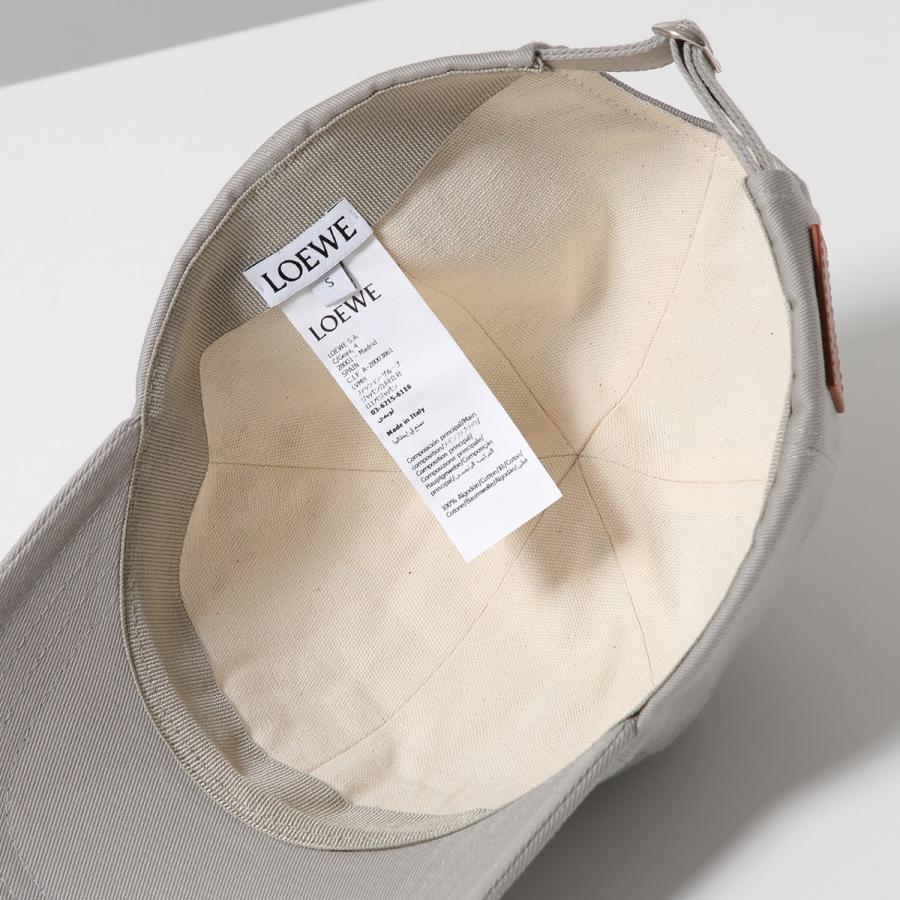 【美品】LOEWE ロエベ キャンバスベースボールキャップ 帽子 LOEWE（ロエベ） ベースボールキャップ K820358X36 K820358X68