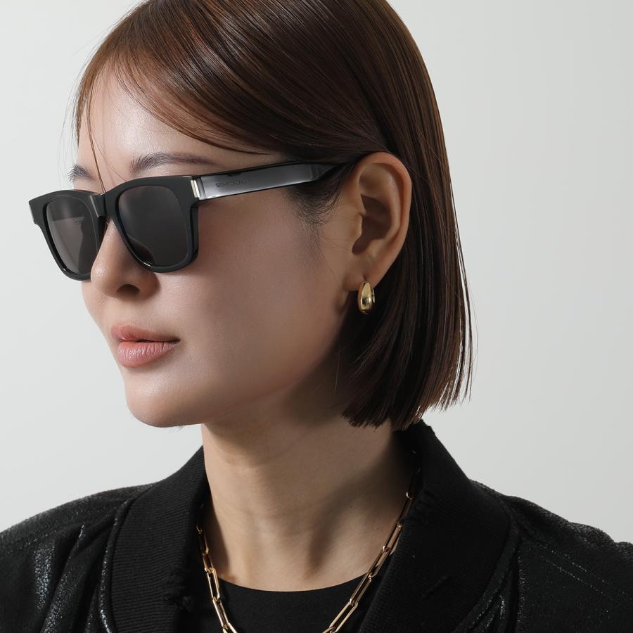 【新品】 SAINT LAURENT サングラス ウェリントン型 ユニセックス サンローラン SAINT LAURENT サングラス アジアンフィット SL 610/F