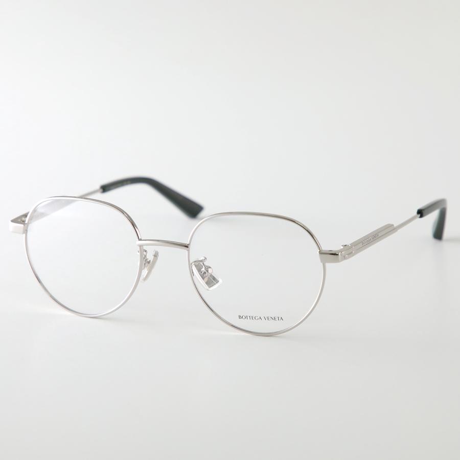 BOTTEGA VENETA ボッテガヴェネタ メガネ BV1239O レディース ボストン型 メタルフレーム 細フレーム フルリム クリングスタイプ ロゴ アイウェア