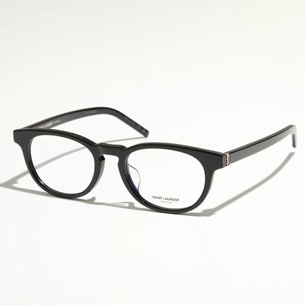 SAINT LAURENT サンローラン メガネ SL M123/F メンズ オーバル型 セル