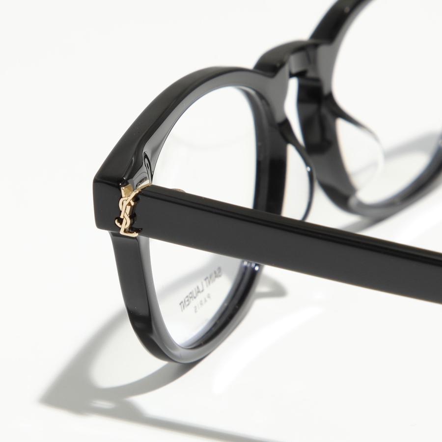 【極美品】SAINT LAURENT PARIS メガネフレーム　ブラック SAINT LAURENT 【在庫処分特価】SAINT PARIS サンローランパリ