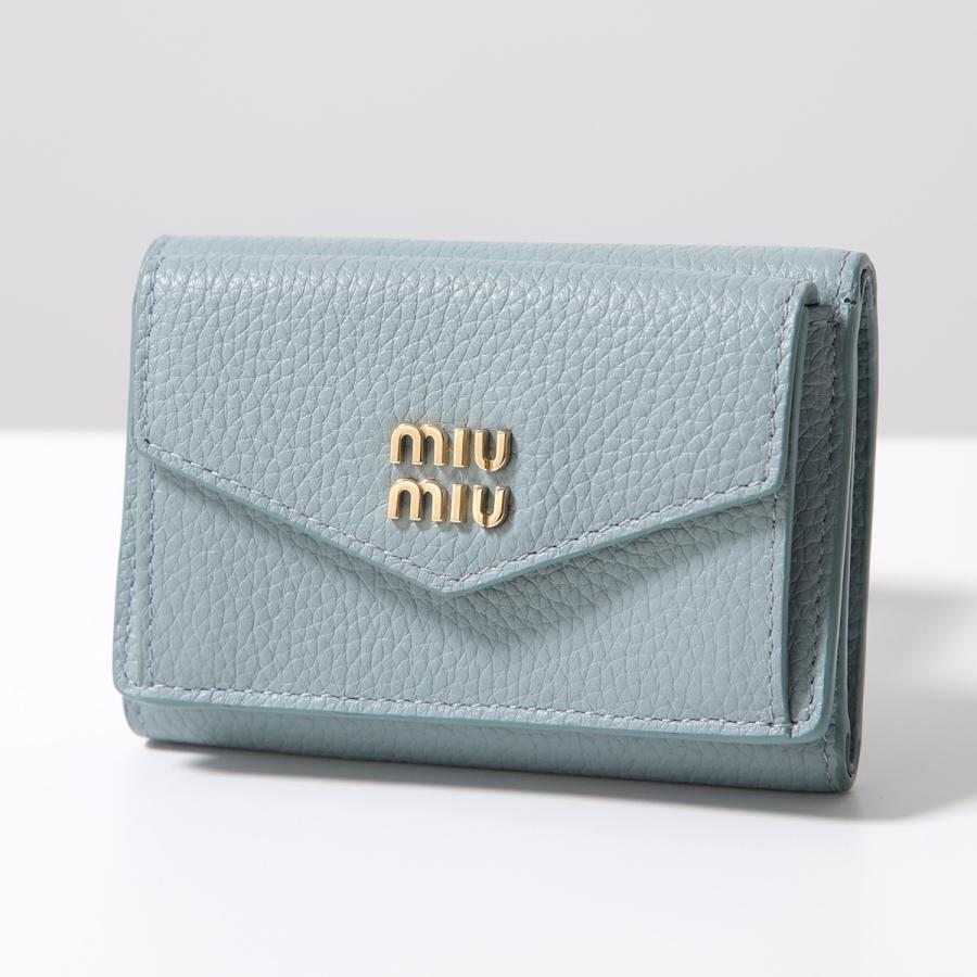 MiuMiu 財布 5MH021 069 miu MIUMIU ミュウミュウ 三つ折り財布 5MH021 069 レディース