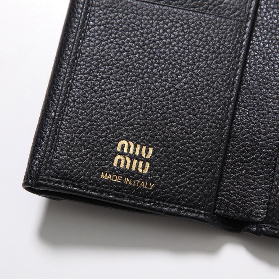 miu MIUMIU ミュウミュウ 三つ折り財布 5MH043 ADT7 レディース miu MIUMIU ミュウミュウ 三つ折り財布 5MH043 ADT7 レディース
