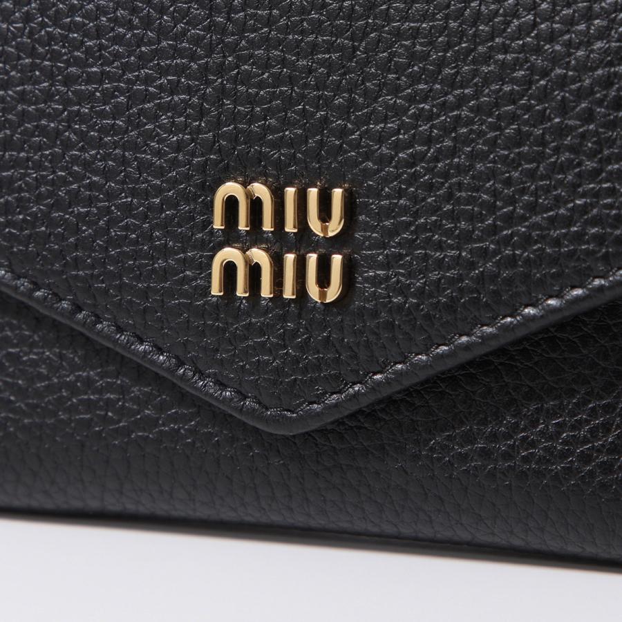 miu MIUMIU ミュウミュウ 三つ折り財布 5MH043 ADT7 レディース miu MIUMIU ミュウミュウ 三つ折り財布 5MH043 ADT7 レディース