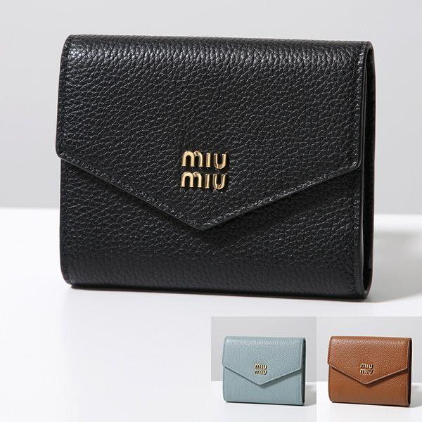 miu MIUMIU ミュウミュウ 二つ折り財布 5MH040 ADT7 レディース miu MIUMIU ミュウミュウ 二つ折り財布 5MH040 ADT7 レディース