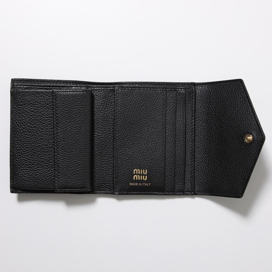 miu MIUMIU ミュウミュウ 二つ折り財布 5MH040 ADT7 レディース miu MIUMIU ミュウミュウ 二つ折り財布 5MH040 ADT7 レディース