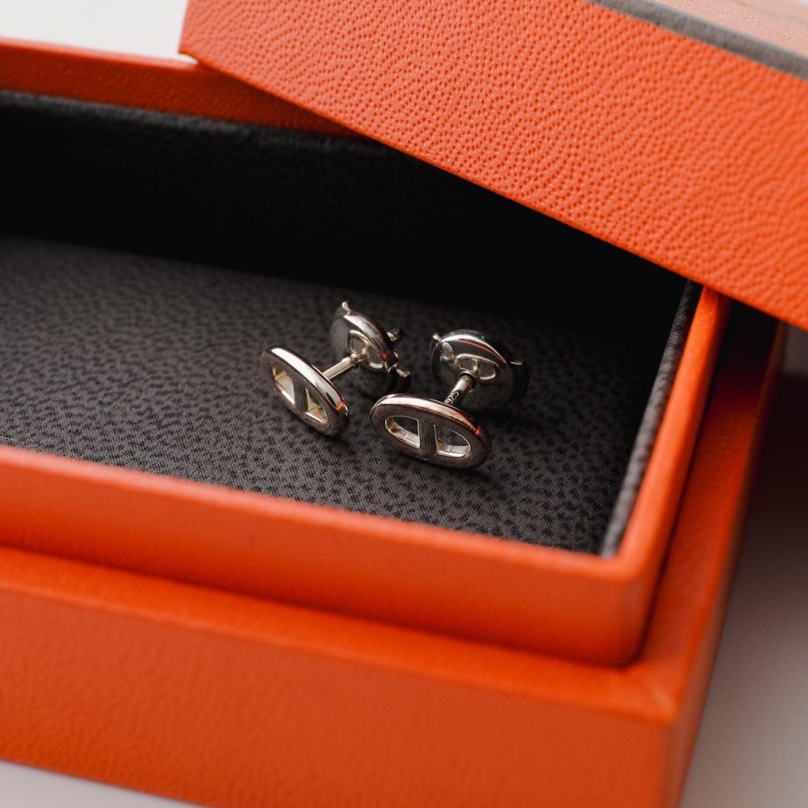 HERMES（エルメス） ピアス シェーヌダンクル ファランドール Chaine