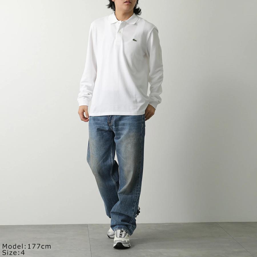 LACOSTE（ラコステ） ポロシャツ L1312 メンズ 長袖 鹿の子 アイコン