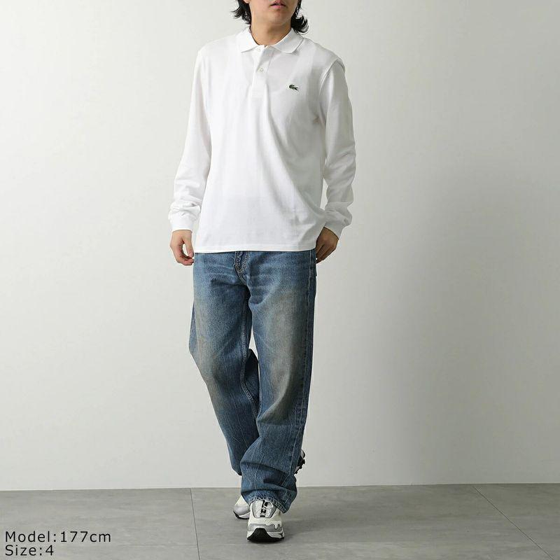 LACOSTE（ラコステ） ポロシャツ L1312 メンズ 長袖 鹿の子 アイコン