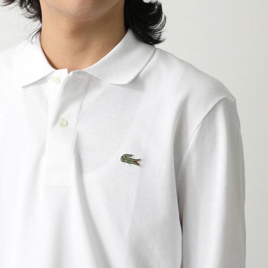LACOSTE（ラコステ） ポロシャツ L1312 メンズ 長袖 鹿の子 アイコン