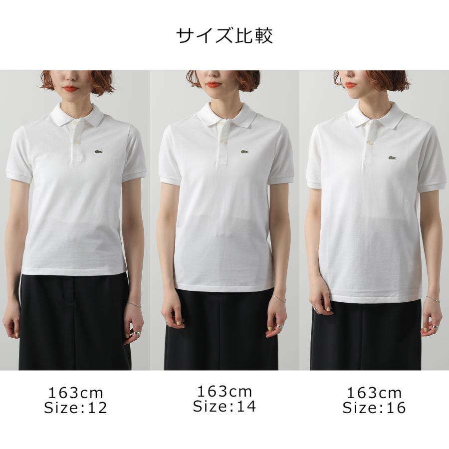 LACOSTE（ラコステ） ポロシャツ PJ2909 レディース 半袖 鹿の子