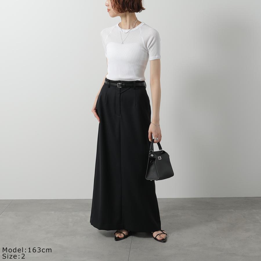 花美ら　Oscalito オスカリート　リブ　トップス　半袖 OSCALITO（オスカリート） 半袖 Tシャツ 7163 レディース コットン