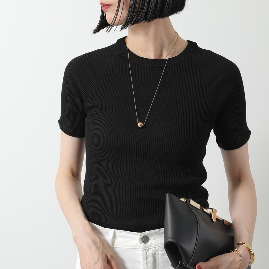 花美ら　Oscalito オスカリート　リブ　トップス　半袖 OSCALITO（オスカリート） 半袖 Tシャツ 7163 レディース コットン
