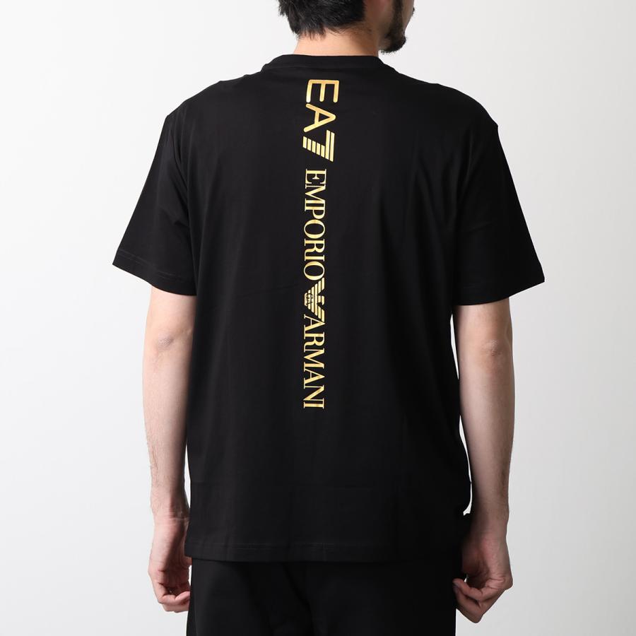 【新品タグ付】エンポリオアルマーニ Tシャツ メンズ 黒 ロゴ 半袖　3枚 EA7 EMPORIO ARMANI エアセッテ エンポリオアルマーニ Tシャツ