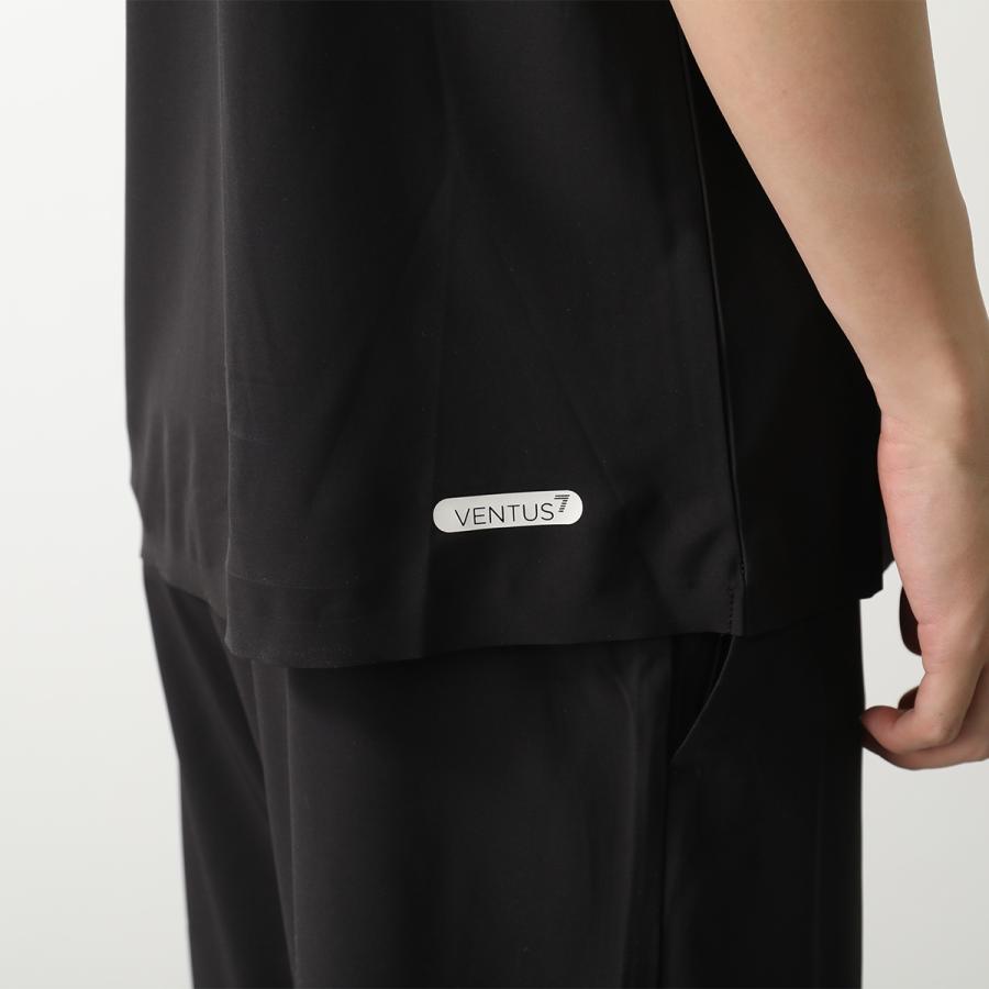 EA7 EMPORIO ARMANI エアセッテ エンポリオアルマーニ 上下セットアップ 7M000068 AF13757 メンズ 半袖 Tシャツ＋ハーフパンツ ロゴ UC001/BLACK_6