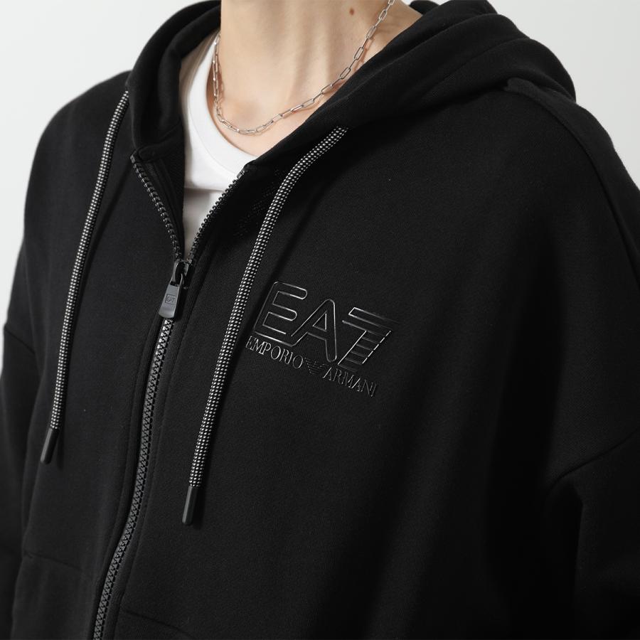 【美品】EA7 ブラック ジャージ上下セットアルマーニ製S ARMANI アルマーニ ジャージ メンズ トレーニングウェア 上下