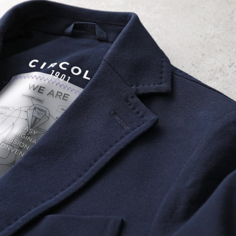 美品　CIRCOLO 1901/チルコロ 1901鹿の子ジャケットサイズ46 CIRCOLO 1901 チルコロ ジャケット CN4249 メンズ コットン