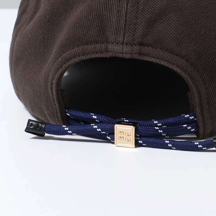 miu miu（ミュウミュウ） ベースボールキャップ 5HC369 2CR1