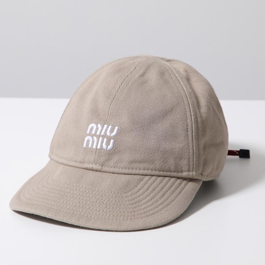 miu miu（ミュウミュウ） ベースボールキャップ 5HC369 2CR1