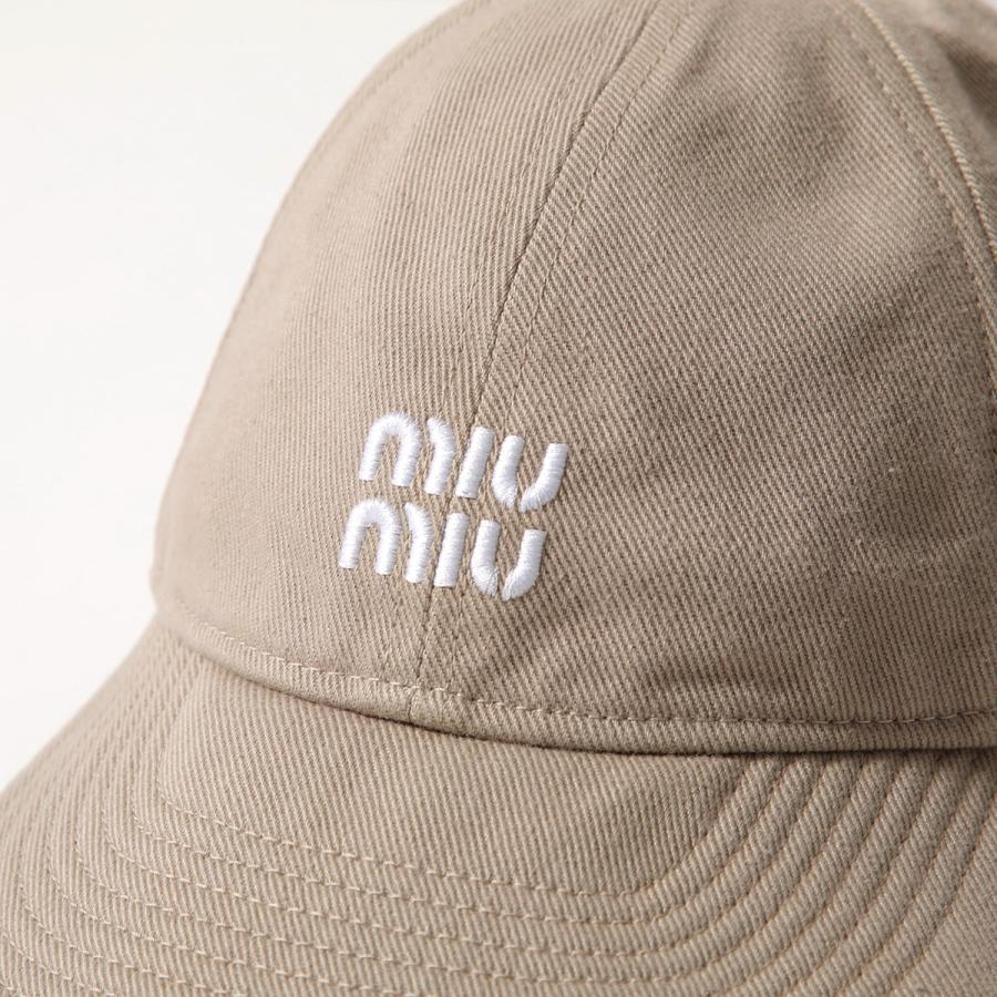 miu miu（ミュウミュウ） ベースボールキャップ 5HC369 2CR1