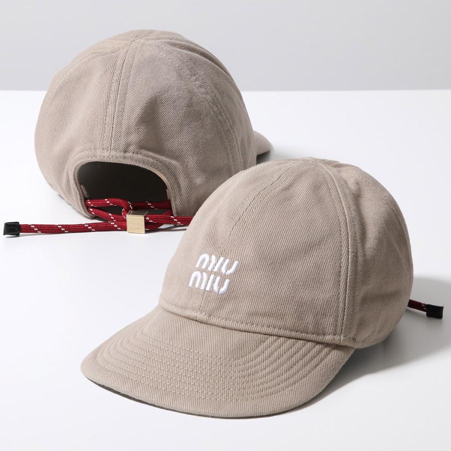 miu MIUMIU ミュウミュウ ベースボールキャップ 5HC369 2CR1 miu MIUMIU ミュウミュウ ベースボールキャップ 5HC369 2CR1