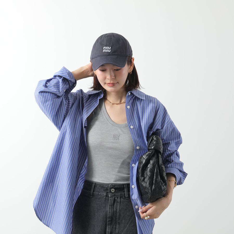miu miu（ミュウミュウ） ベースボールキャップ 5HC369 2CR1