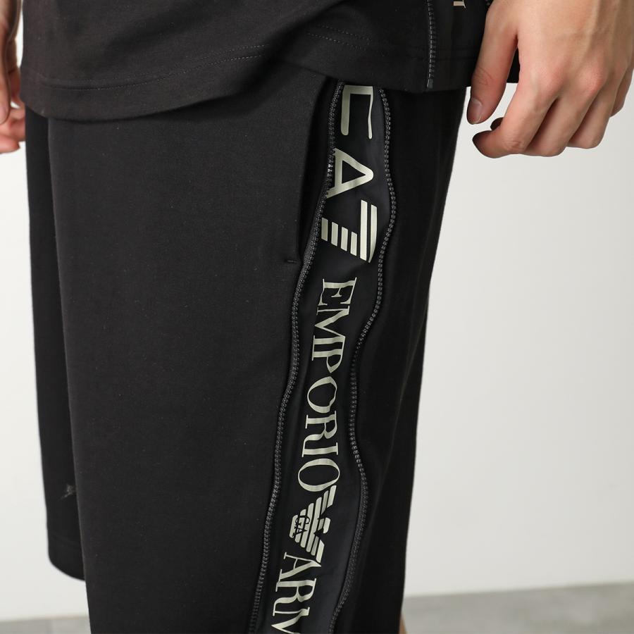 00s emporio armani 2タックワイドショーツ EA7 EMPORIO ARMANI エアセッテ エンポリオアルマーニ ハーフパンツ