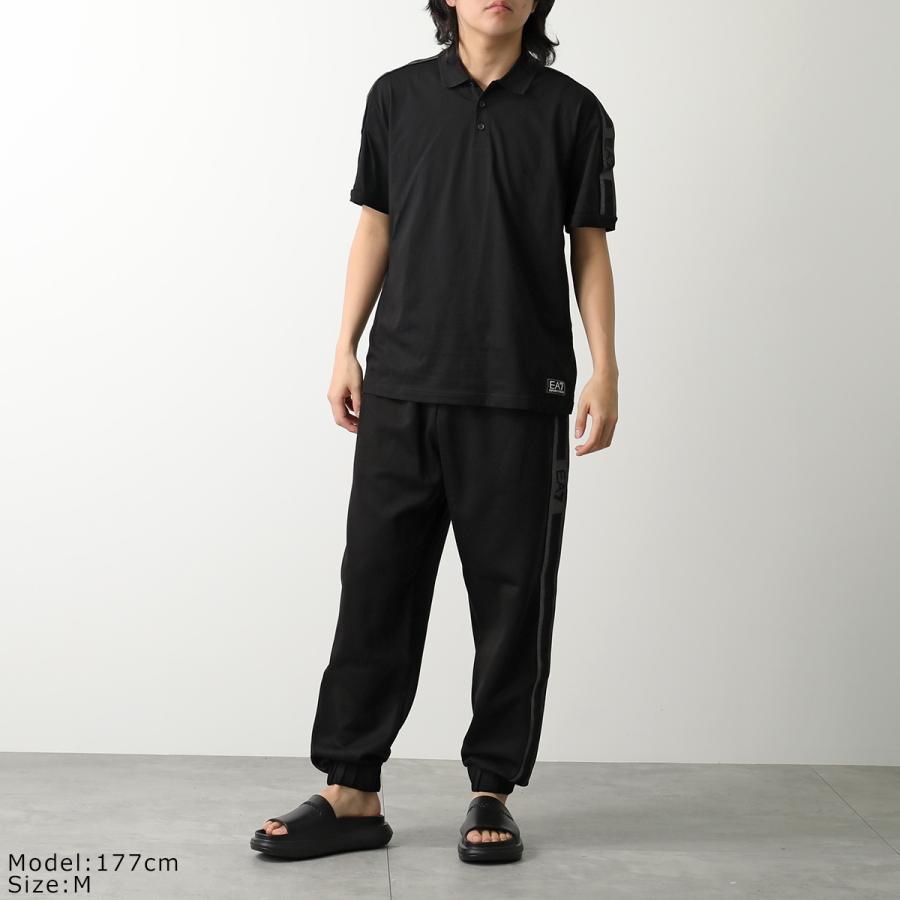 EA7 EMPORIO ARMANI エアセッテ エンポリオアルマーニ スウェットパンツ 7M000545 AF12660 メンズ イージーパンツ ロゴ UC001/BLACK_1
