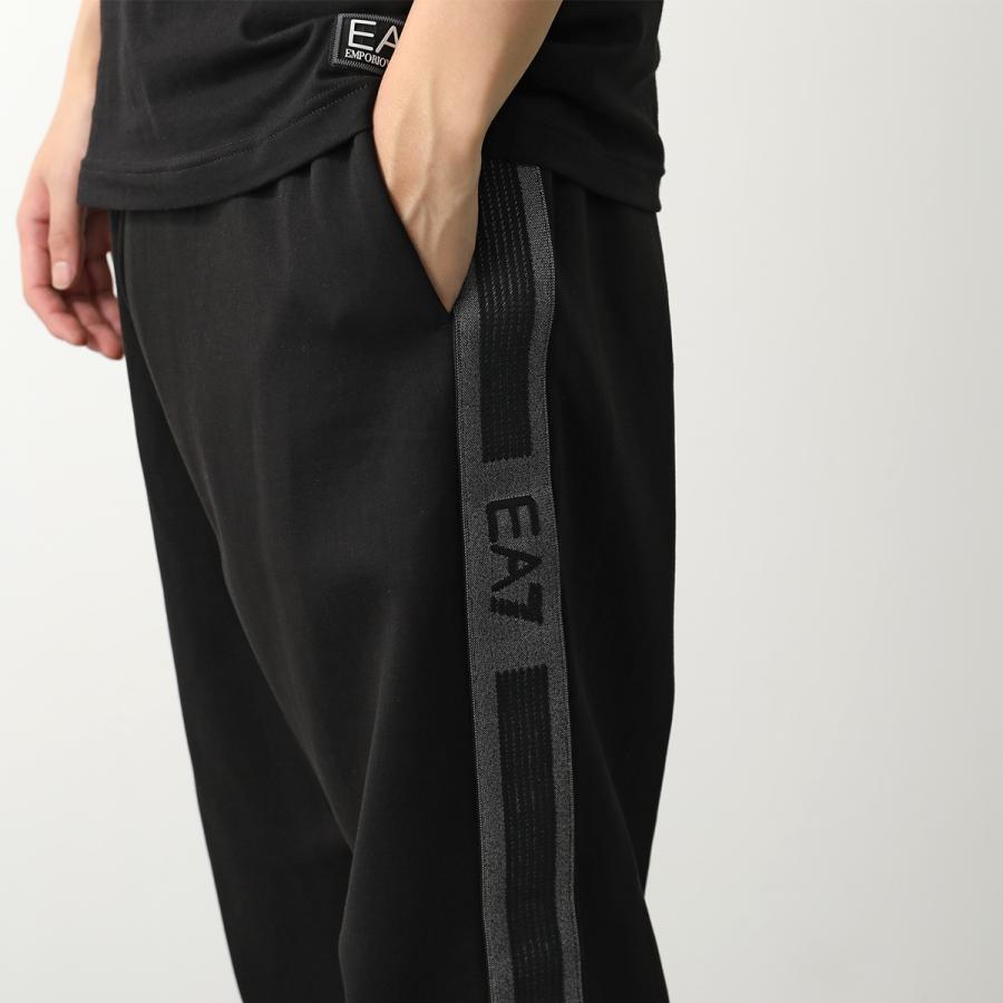 EA7 EMPORIO ARMANI エアセッテ エンポリオアルマーニ スウェットパンツ 7M000545 AF12660 メンズ イージーパンツ ロゴ UC001/BLACK_4