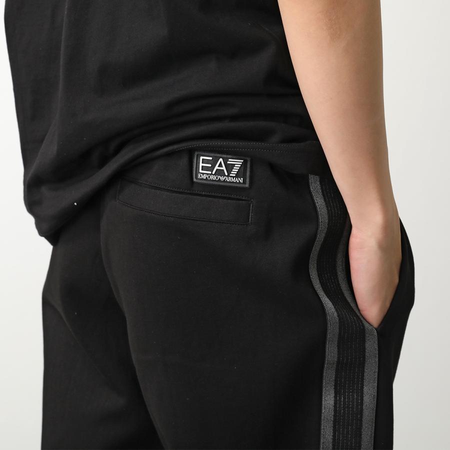 EA7 EMPORIO ARMANI エアセッテ エンポリオアルマーニ スウェットパンツ 7M000545 AF12660 メンズ イージーパンツ ロゴ UC001/BLACK_5