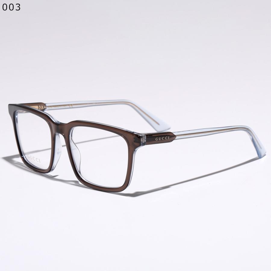 GUCCI（グッチ） メガネ GG1120O メンズ スクエア型 セルフレーム