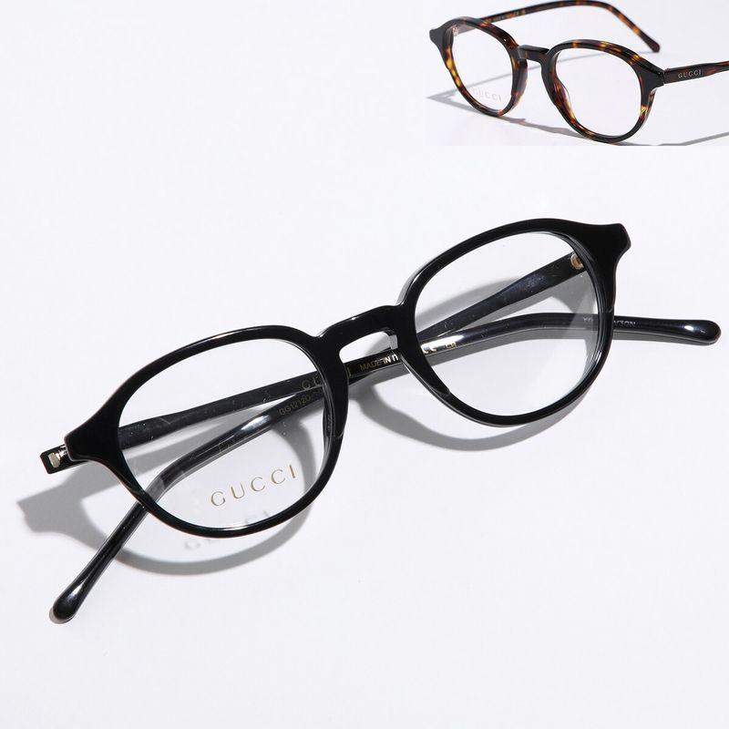 GUCCI（グッチ） メガネ GG1212O レディース ボストン型 フルリム セル