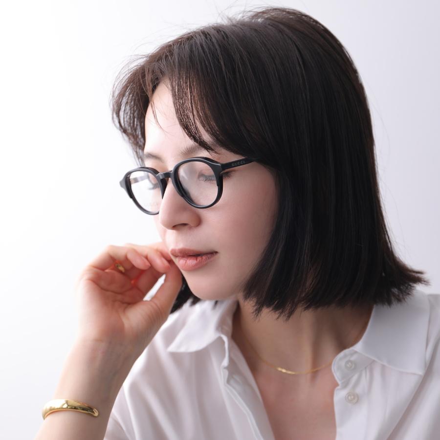 GUCCI（グッチ） メガネ GG1212O レディース ボストン型 フルリム セル