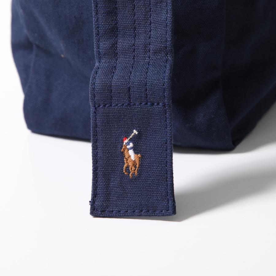 ✨希少✨ポロラルフローレン トートバッグ キャンバス ネイビー ポニー 刺繍ロゴ トートバッグ ポロポニー #118a ネイビーブルー – INTERMODE KAWABE