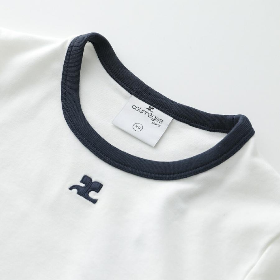courreges（クレージュ） Tシャツ SIGNATURE CONTRAST T-SHIRT