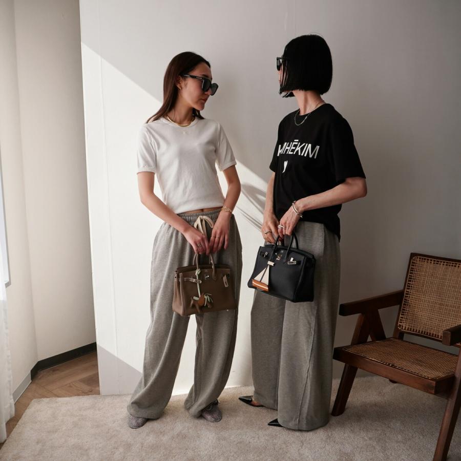 courreges（クレージュ） Tシャツ SIGNATURE CONTRAST T-SHIRT